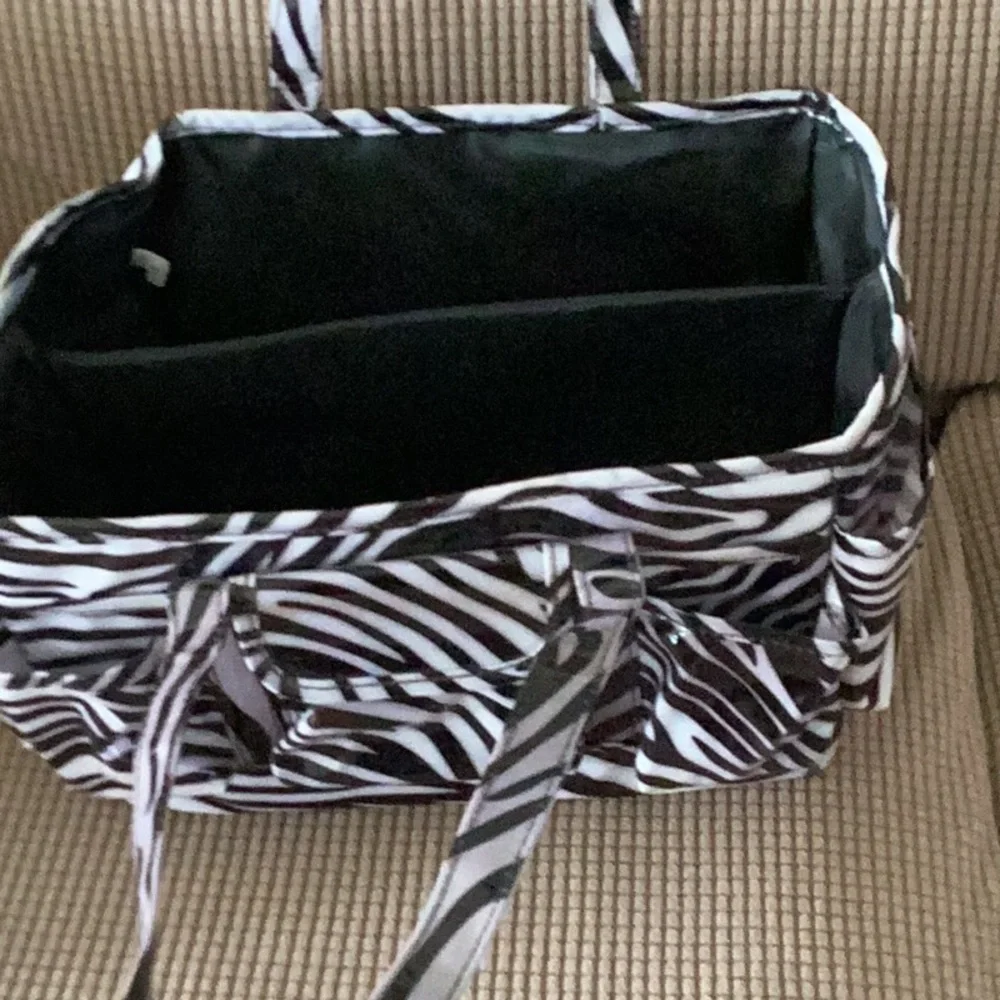 Zebra Print Tote Bag